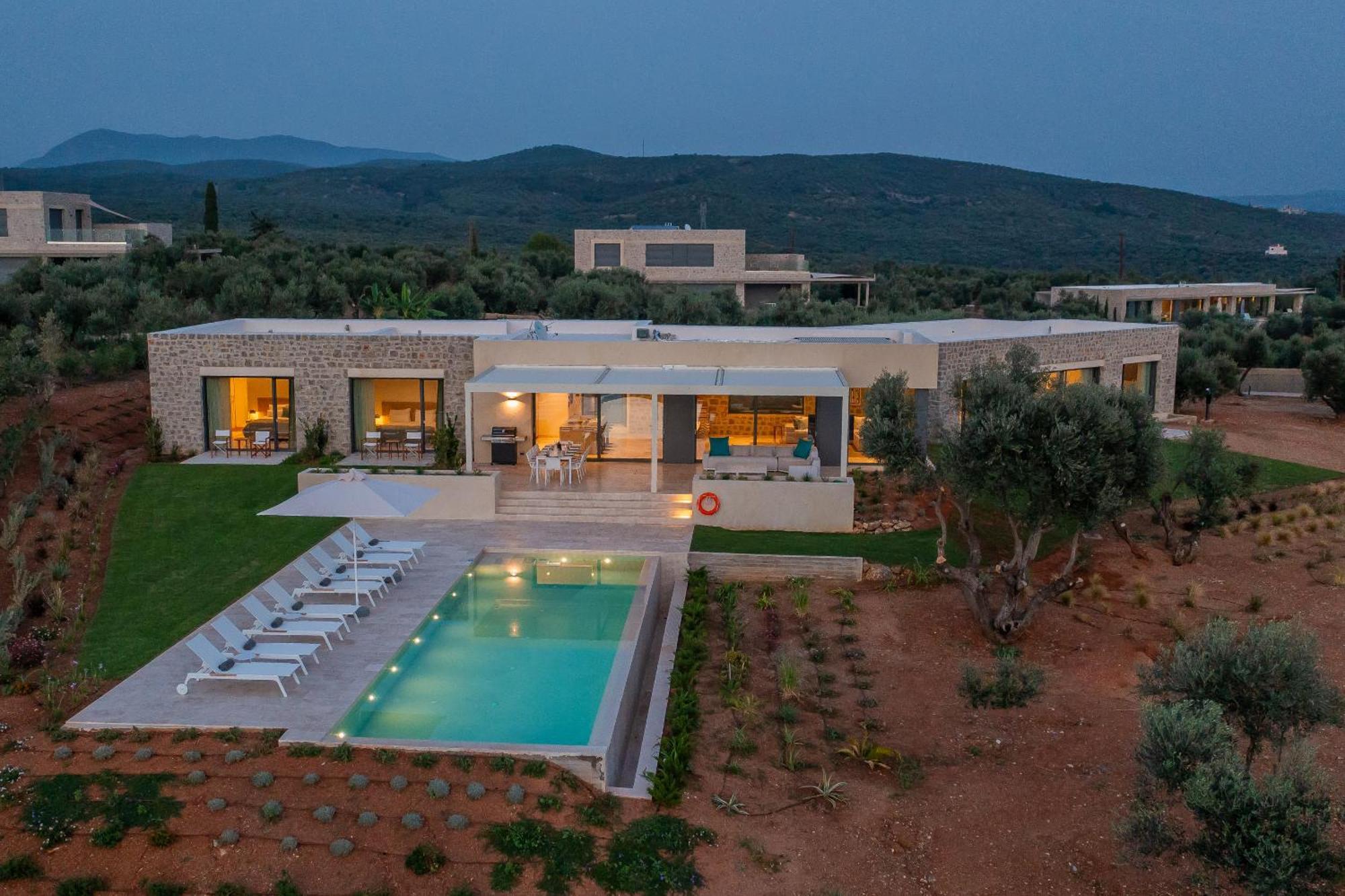 Villa Messinian Nest Gialova Exterior foto